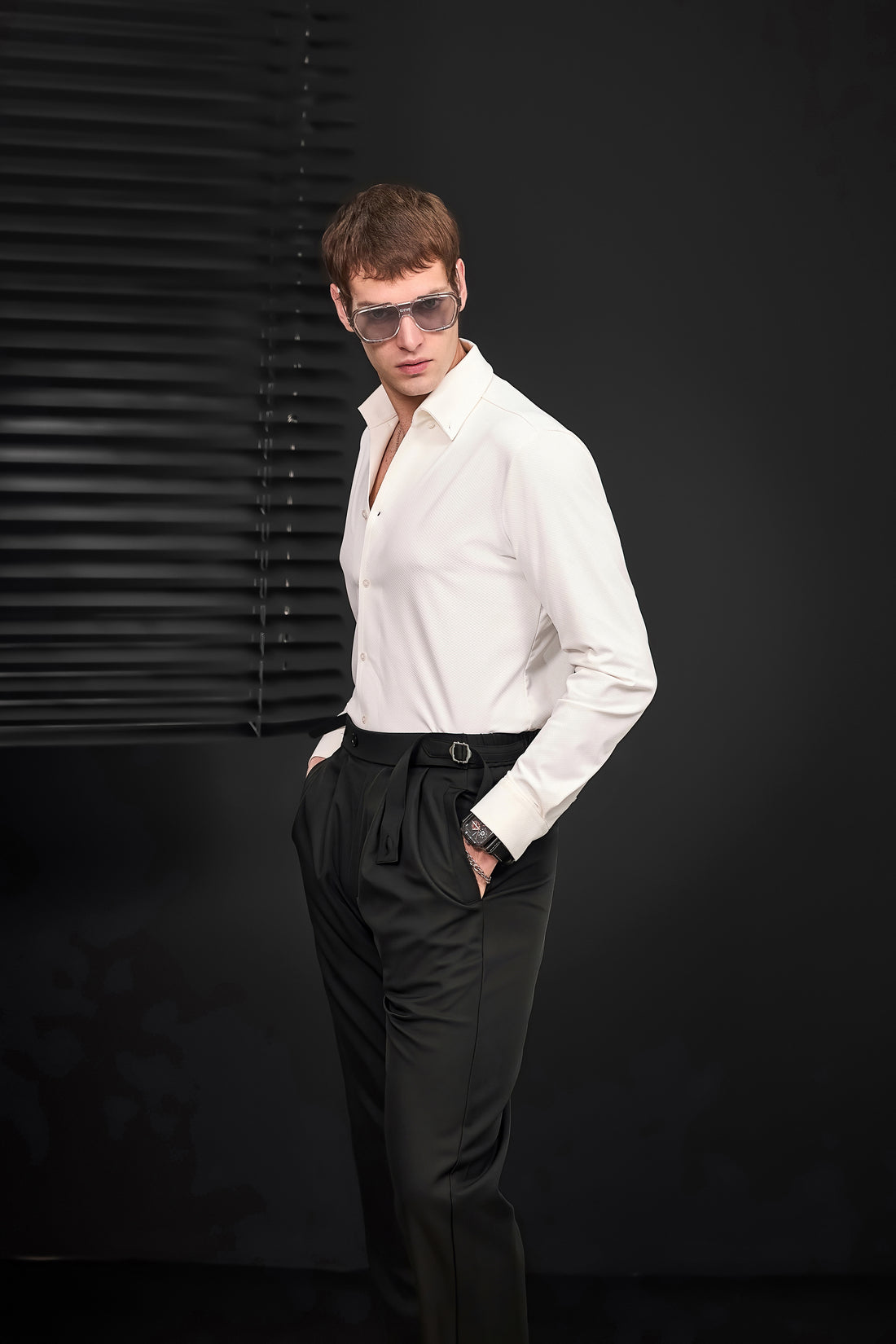 SIDE TAB TROUSERS