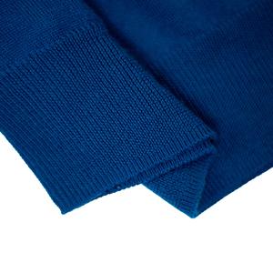 MERINO WOOL CLASSIC CREW NECK SWEATER - BLUE INSIGNIA