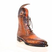 Woven Wingtip Boot