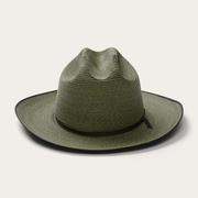 SAGE GREEN HEMP STRAW