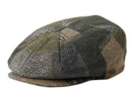 WOOL BLEND PATCH WORK CAP