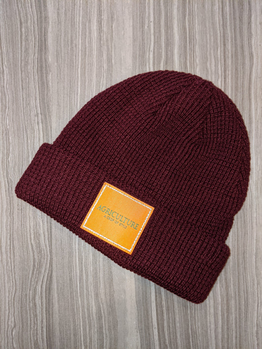Burgundy Beanie
