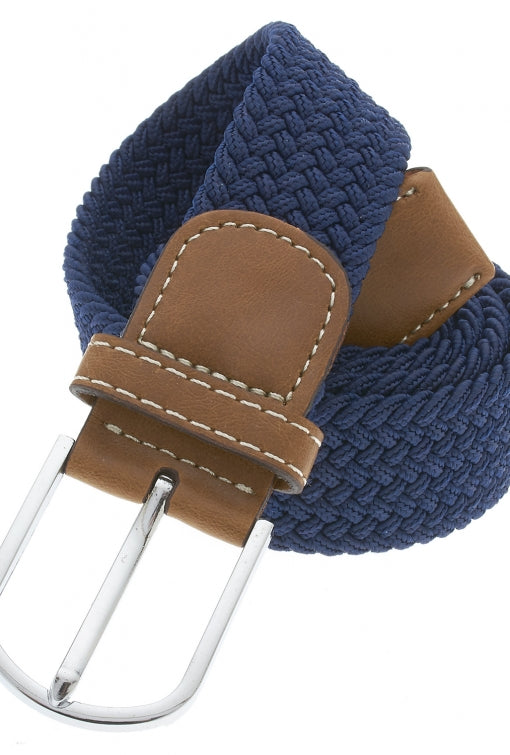 NAVY BLUE STRETCH BELT