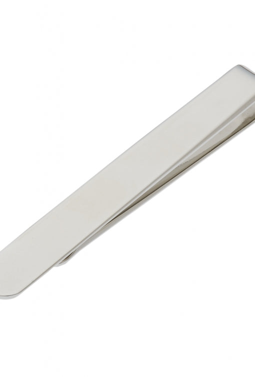 LUXURY TIE BAR WITH SILVER FINISH